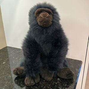 Vintage 1989 TY George the Gorilla Jungle Ape Lifelike Plush Toy Large 18"